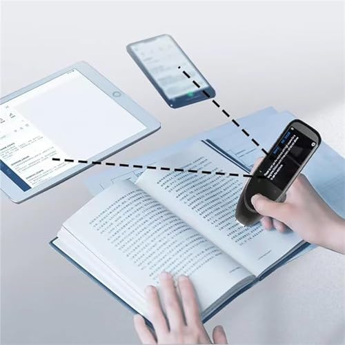 Image of AI Pen - AI Smart Pen for Real-Time Translation, Instant AI Answers, Multipurpose Translation Pen, 150+ Language Translator Device with Touch Screen, Wi-Fi Wireless Reading Pen (Black)