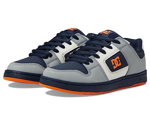 DC Shoes DC Men's Manteca 4 Low Skate Shoe DC Navy/Orange 11.5