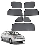 Car Window Sun Shade for Prius XW20 2003-2009 Magnetic Curtain,7PCS