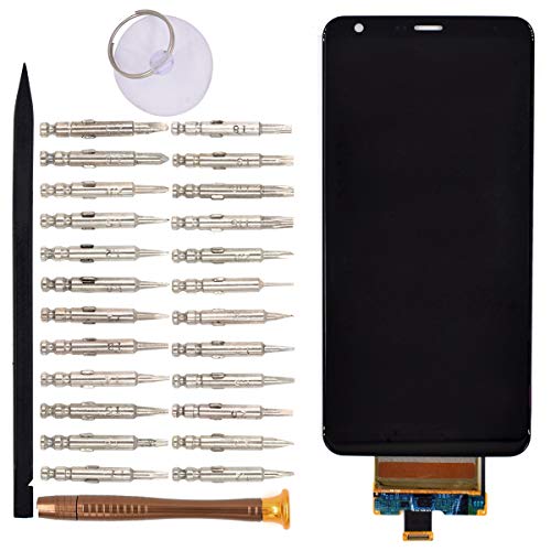 Image of LCD Display Screen Digitizer Replacement for LG Stylo 4 Q710MS Q Stylo 4(Black)