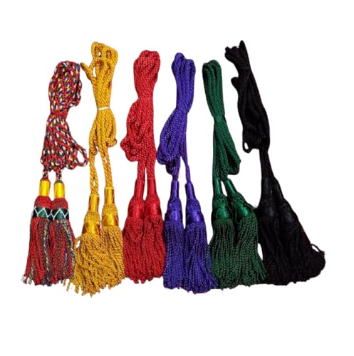 Scottish Silk Bagpipe Drone Cord with Tassels – Traditional Bagpipe