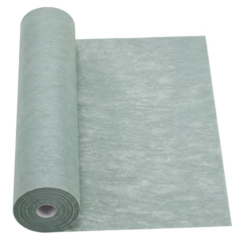 Bloomhüan Vlies Tischläufer Grün: Tischläufer Salbeigrün 30 cm x 25 m - Dekoratives Tischband - für Geburtstage & Hochzeiten Bunte Dekoration zu besonderen Anlässen