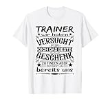 Bester Trainer der Welt Geschenk Spruch