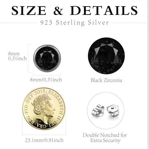 Pendientes nórdicos de plata con runas de protección para hombre y mujer 5