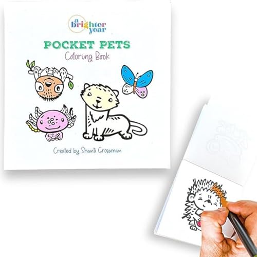 A Brighter Year Adult Mini Coloring Book – Premium Pocket