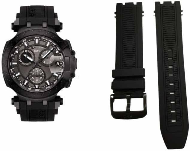 Silicone Watch Strap For For Tissot T-Race T115 Series Model Bracelet