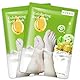 Colexy Fußmaske 2 Paar Fußpeeling-Maske, Hornhaut Socken Fuss Peeling Maske, Exfoliating Fussmaske für Zarte Füße, Hornhaut und Abgestorbene Haut Entfernen, Zarte Füße Fuß-SPA-Socken (Oliven/1)