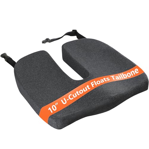 Larger-Seat-Cushion-for-Office-Chair10-Inch-Extended-U-Cutout Larger Seat Cushion for Office Chair,10-Inch Extended U-Cutout - Image 1