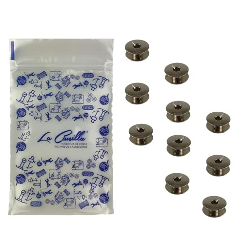 Miniatura 4 de Pack De 10 Canillas Para Máquinas De Coser Alfa, Alfamatic, Rotomatic Y Alfa Eibar Y Electronic Metálicas - La Canilla