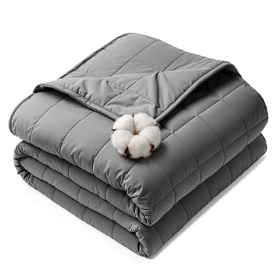 HCOIW Weighted Blankets for Adults - 20lbs,60” x 80”Queen Size Heavy Blanket for Sleeping, Machine Washable, Soft and Breathable Cooling Blanket with Premium Glass Bead,All-Season