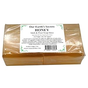 Honey – 2 Pound Melt and Pour Soap Base – Our Earth’s Secrets