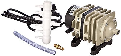 Hailea Luftpumpe/Kolbenkompressor \ACO 208\, 35 l/min, 14,2x8,0x7,8 cm, grau