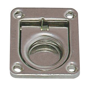 ALZAPAGLIOLO INOX CON MOLLA MM 44 X 37 ACCESSORI BARCA NAUTICA