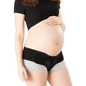 Belly Bandit V-Sling Pelvic Support Band – Maternity Belt that Helps with Pelvic Pain Relief During Pregnancy – Easily adjustable for Maximum Support, XS-M