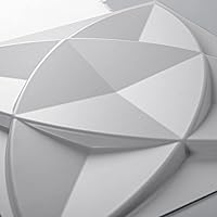 Vista 7 de Art3d Paneles de pared decorativos de PVC texturizado 3D para decoración de pared interior en sala de estar, dormitorio en blanco, paquete de 33