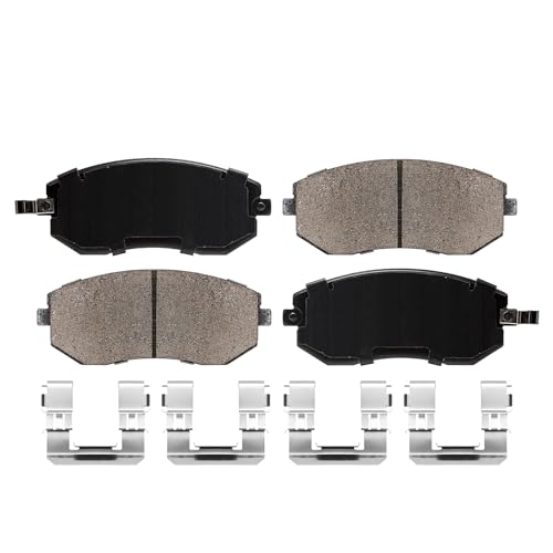 Image of Detroit Axle - Front Brake Pads for Subaru Outback Forester Impreza Legacy | Baja Saab 9-2X Ceramic Brake Pads Replacement