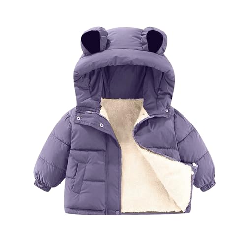 Veste softshell légère pour fille avec doublure en peluche chaude