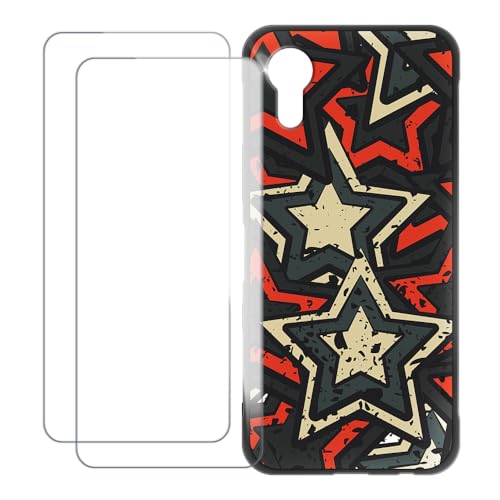 UOGNADGD �J�o�[ Kyocera Digno SX5 �Ƃ̌݊������� �J�X�^���J���t���P�[�X�{�����K���X�ی�t�B����2���t�� ? �Ռ��z�������h�~ (��)