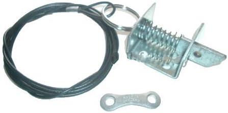 Garage Door Spring Latch Assembly (Steel) With 50"Cable And Adjuster