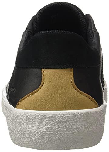Geox Men's Low-Top Sneakers, Black, 12.5 #TOP2