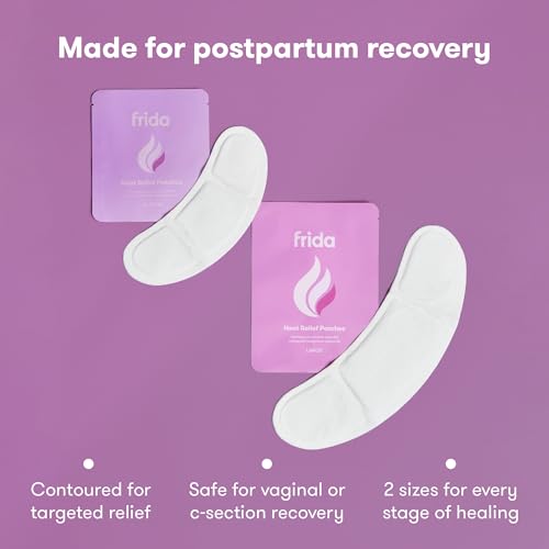 Image of Frida Mom Uterine Recovery Patches, Heating Pad for After Birth Comfort, 8-Hours of Non-Medicated Heat Relief for Menstrual Cramping, Postpartum Essentials for New Moms, 6ct