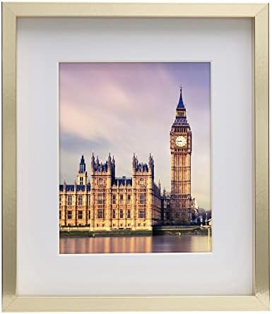 Mikasa Gold Gallery Frame-11 x 14 Matted to 8 x 10