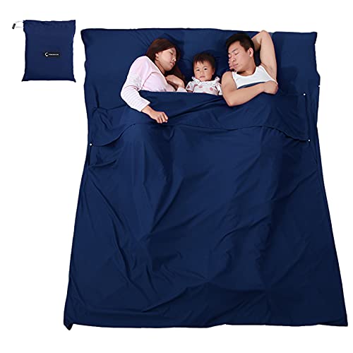 mingzhe Saco de dormir leve forro saco de dormir ao ar livre camping hotel folha de viagem