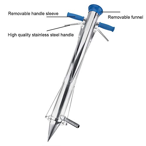 Viagasafamido Long Handled Bulb Planter Tools And Vegetable Seedling Transplanter, Seed Bulb Planter Machine With Sponge Handles,Double-Handle Seedling Planter(Double-Handle) #TOP3