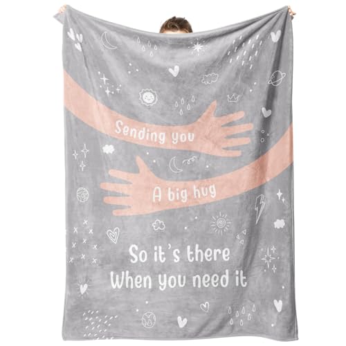 Afterprints Get Well Gifts for Women Men, Hug/Healing Blanket