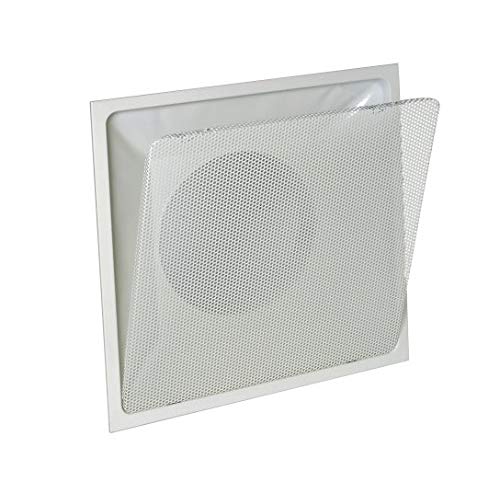 Diffuseur carré Aldes 300x300 tôle perforée amovible F16 D160 ventilation VMC