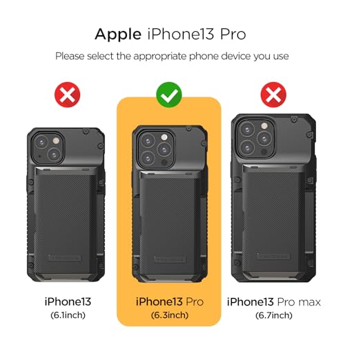 Coque iPhone 13 Pro VRS Design Damda Glide Pro avec protège-cartes antichoc