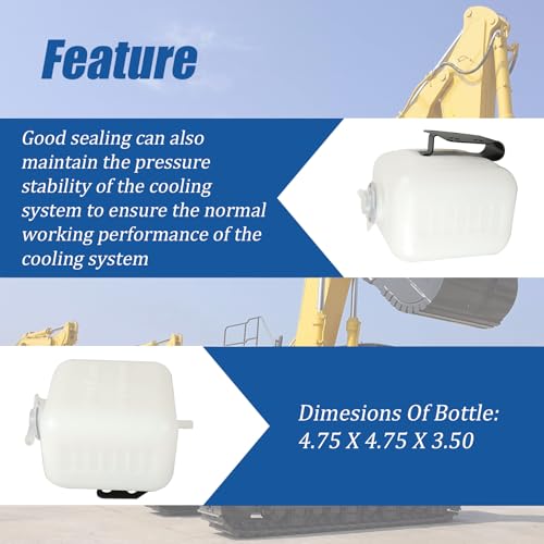 Silscvtt Overflow Coolant Bottle Replacement for Kubota Excavator by Silscvtt - Used condition - Image 4