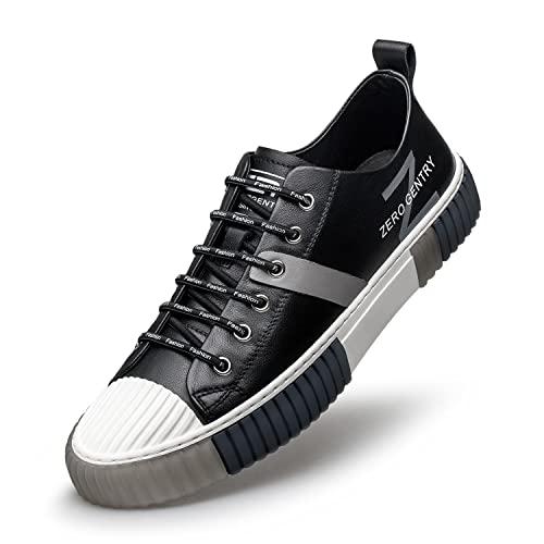 ZRO Men's Leather Sneakers, Casual and Fashion Shoes for Men'S03300