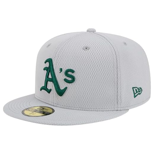 Bone New Era 59FIFTY Fitted Clubhouse 2025 Oakland Athletics