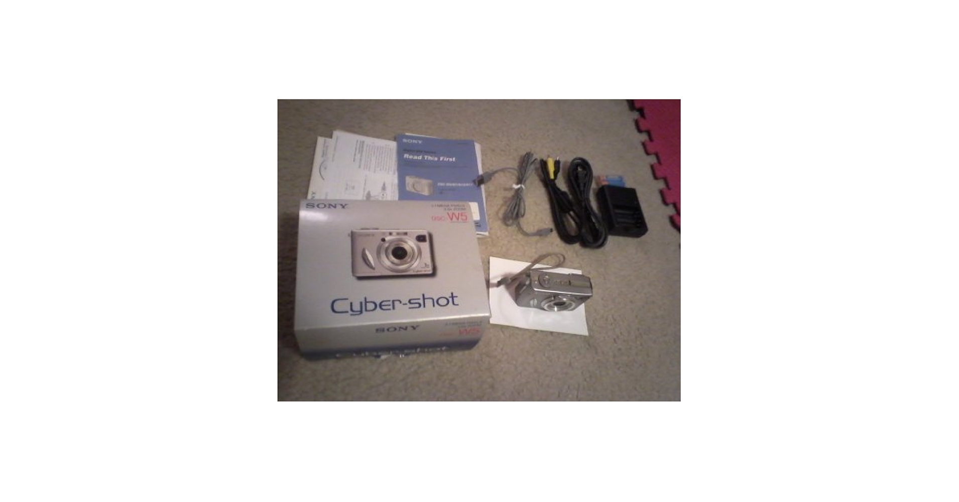 Amazon.com : SONY DSC-W5 5.1 Megapixel Cyber-shot(R) Digital