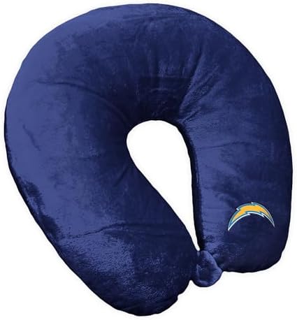 Northwest NFL Los Angeles Chargers Neck Pillow, 12" x 13", Navy image 4