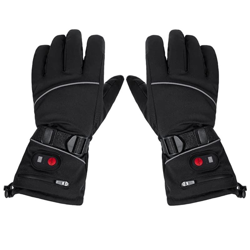 Gants chauffants pour homme WUURAA étanches contre l'onglet en moto
