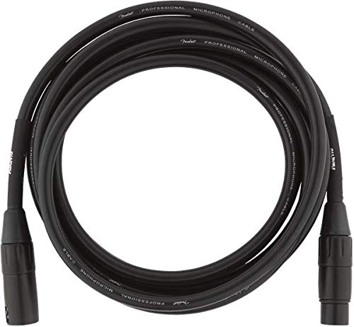 Image of Fender Professional 10' Microphone Cable - Black