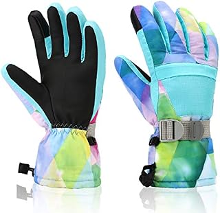 Ski Gloves, Yidomto Winter Waterproof Warm Touchscreen Snow Gloves Mens, Womens, Boys, Girls