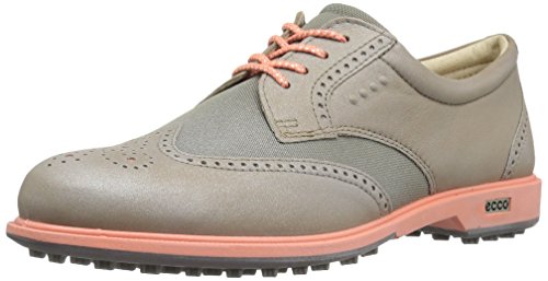 ECCO Women’s Classic Hybrid Golf Shoes, Weiß, Grau (50420NAVAJO BROWN/WARM GREY),37 EU/6-6.5 M US