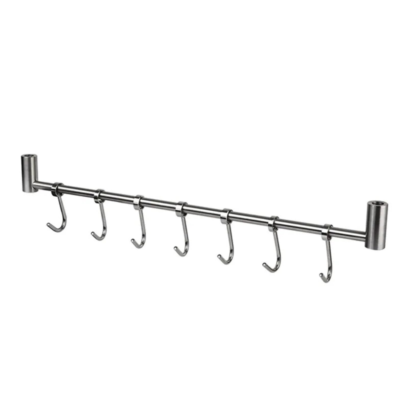 Sparklwleaf Color 1 Wall-Mounted Kitchen Rails Kitchen Rail Rack Wall Mounted Utensil Hanging Hanger Hooks For Tools Pot Towel(Color 1)