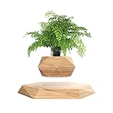 1. Peso ligero: la maceta de levitación magnética de rotación está hecha de materiales naturales de resina, respetuosos con el medio ambiente.