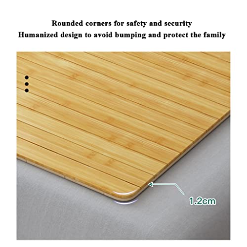 Zzhf Wooden Bed Slats，Solid Wood Nan Bamboo Bed Board, Winter And Summer Use, Soft And Hard Adjustable Board Mattress，Bed Board For Lumbar Spine Protection Wall Tables (Size : 60Cm*150Cm) #TOP3