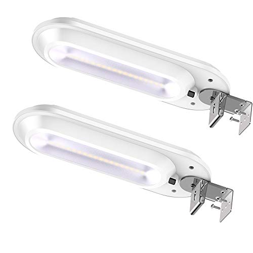 Luces Solares 18 LED, Latta Alvor IP65 Exterior Impermeable Jardín Luces Sensor de Movimiento Batería Luces Farolas Solares 180°Ángulo Ajustable Seguridad Inalámbricas Patio Luces 600LM (blanco)
