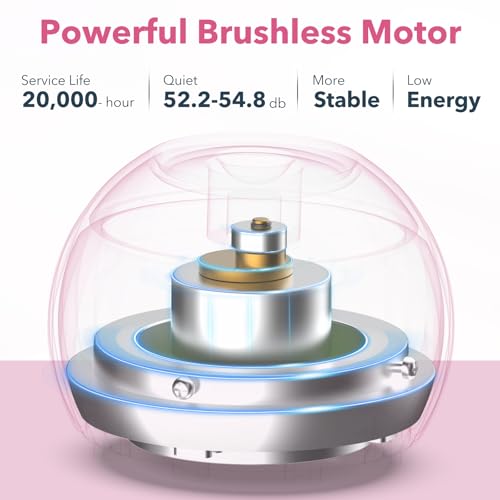 eLabPal Vortex Mixer, Mini Paint Shaker, 5000RPM Brushless Motor with Mixing Balls, Vortex Shaker for Miniature Nail Polish Lab Eyelash Adhesives Acrylic, Newly Upgraded Motor - Thumbnail 4