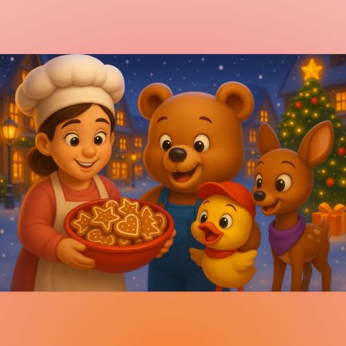 Gute-Nacht-Einschlaf-Weihnachtsgeschichte f&uuml;r Kinder 💫 Der Weihnachtsfreudeteig 🎄✨