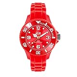 Wasserdichtigkeit bis 10 ATM ICE-WATCH - ICE forever Red - Rote Damenuhr mit Silikonarmband - 000795 (Extra small)
