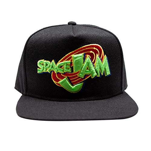 Space Jam Mens Baseball Hat - Space Jam - Tune Squad, Monstars, Marvin The Martian & Bugs Bunny Logo Curved Brim, Adjustable Cap - (Unisex)