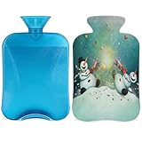 Sicher und einfach zu verwenden: Die Wärmflasche hält die Flasche vor Auslaufen. Langlebig Geeignet für den täglichen Gebrauch oder auf Reisen. Aus thermoplastischem Naturgummi, ungiftig und geruchlos. Bitte füllen Sie es mit nur zwei Dritteln von 80 Grad Wasser. Verwenden Sie kein kochendes Wasser. Seien Sie vorsichtig mit den Händen beim Befüllen