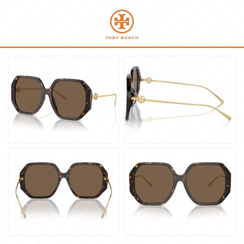 Tory Burch TY7204D Low bridge Fit Irregular Sunglasses for Women +BUNDLE with ACCESSORY EYEWEAR KIT3